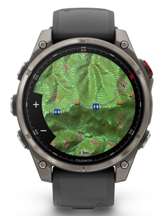 Garmin Fenix 8 Pro AMOLED 47mm Sapphire GPS Multisport Smartwatch - Titanium/Graphite — view 2