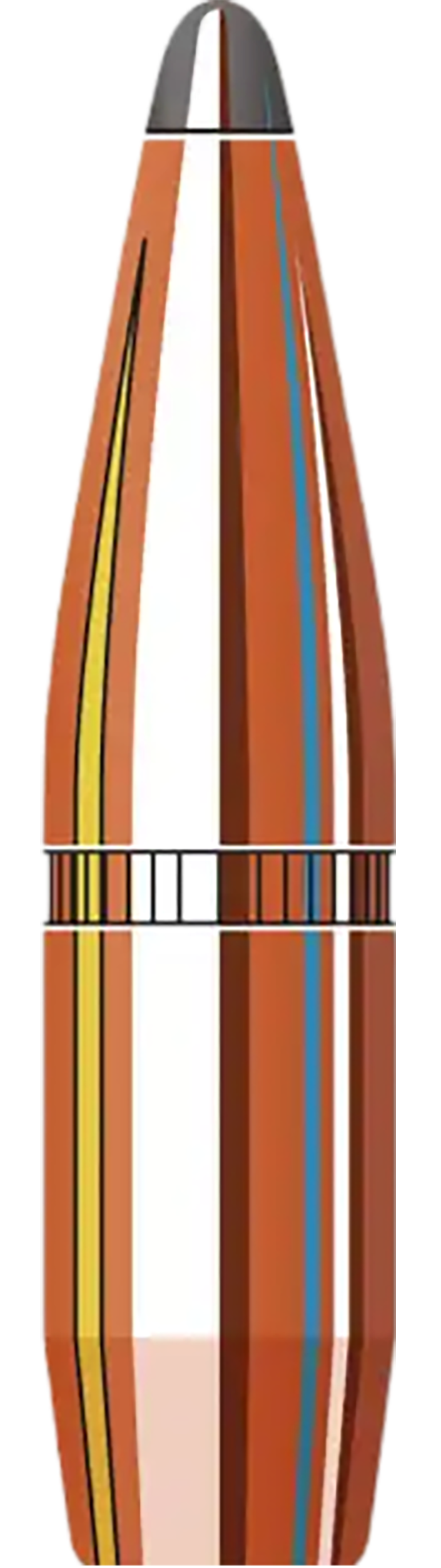 Hornady InterLock 270 Cal .277 140gr Boat Tail Spire Point Reloading Bullets - 100/Box — view 2