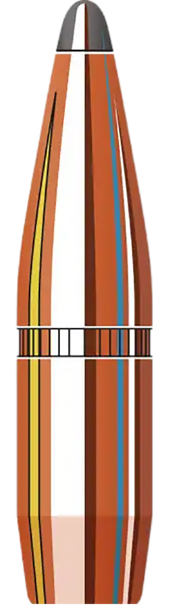 Hornady InterLock 270 Cal .277 140gr Boat Tail Spire Point Reloading Bullets - 100/Box — view 2