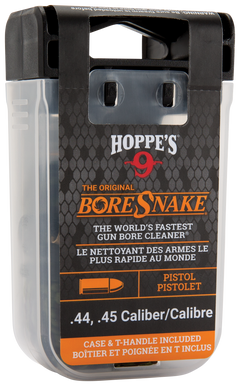 Hoppes BoreSnake Den 44/45 Cal Pistol Bore Cleaner Rope - Bronze Bristle — view 2