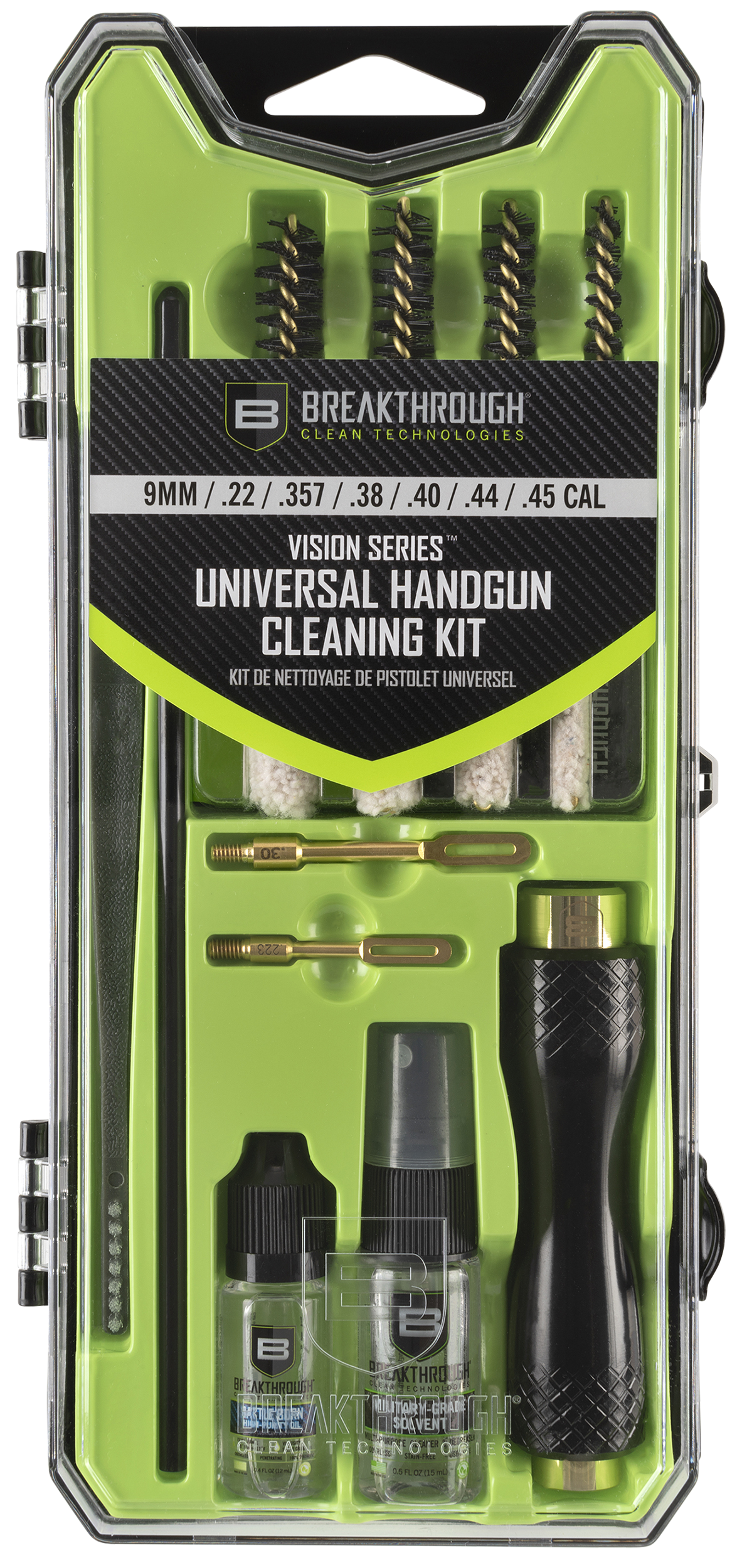 Breakthrough Clean Vision Series Universal Handgun Cleaning Kit - 23 Piece — view 2