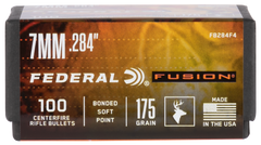 Federal Fusion Component 7mm .284 175gr Fusion Soft Point - 100/Box — view 2