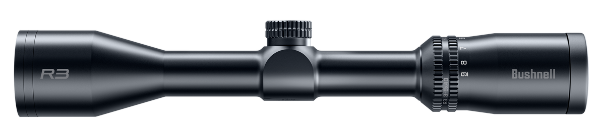 Bushnell R3 3-9x40mm Riflescope - DOA-QBR Reticle, 1in Tube, Matte Black — view 2