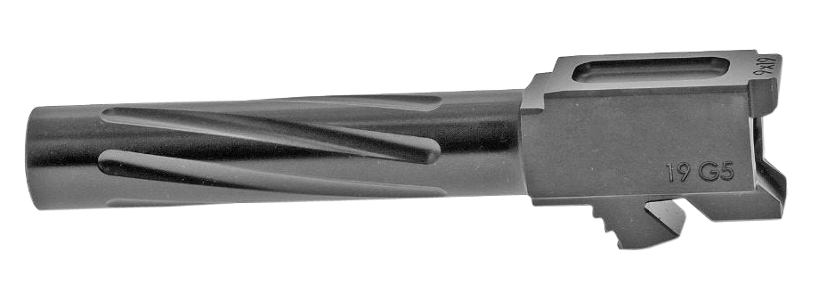 Rival Arms Precision V1 Match Grade 9mm Luger 4.02" Fluted PVD Stainless Steel Drop-In Barrel for Glock 19 Gen5 — view 2