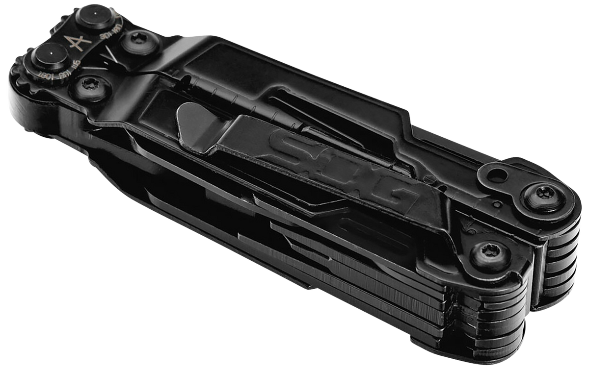 S.O.G PowerPint Mini Multi-Tool 5.10" 18-Tool Black Hardcoat Anodized 5Cr15MoV — view 2