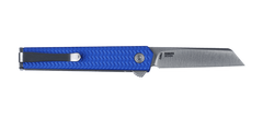 CRKT 7083C CEO Microflipper 2.21" Sheepsfoot Folding Knife - Blue Aluminum — view 2