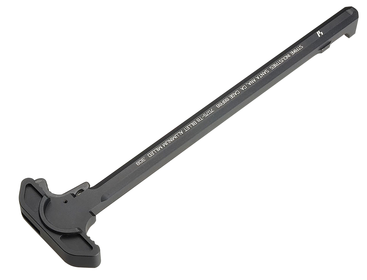 Strike Industries Extended Latch Charging Handle AR-10 .308 Black Anodized Aluminum — view 2