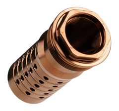 Q LLC Cherry Bomb Rear End XL M18x1 8.6 BLK Fast Attach Muzzle Brake — view 2