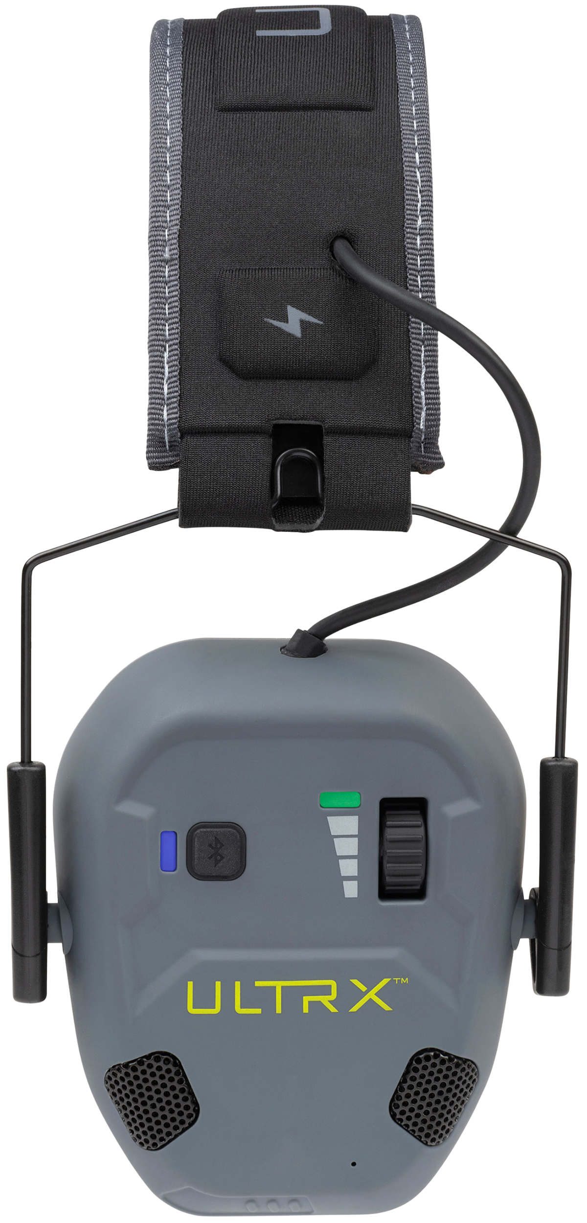 Allen 4171 Bionic Fuse Bluetooth Electronic Earmuff 22 dB Over the Head Slate Gray — view 2