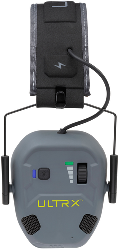 Allen 4171 Bionic Fuse Bluetooth Electronic Earmuff 22 dB Over the Head Slate Gray — view 2