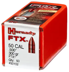 Hornady FTX .500 50 Cal 300 gr Flex Tip eXpanding - 50/Box — view 2
