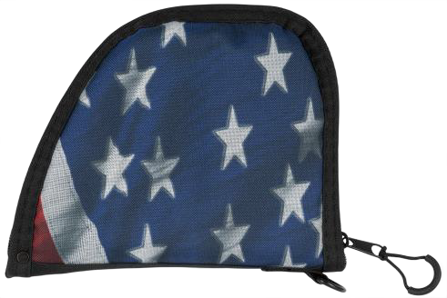 Allen 1127 Victory Taper Pistol Case 9" Red/White/Blue Holds 2 Handguns — view 2