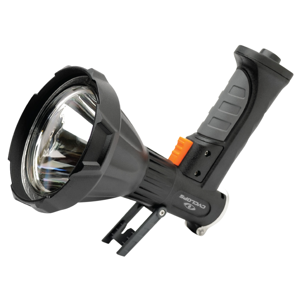 Cyclops RS 1600 1600 Lumen Rechargeable LED Spotlight Red/Green/White - Black Polymer/Aluminum — view 2