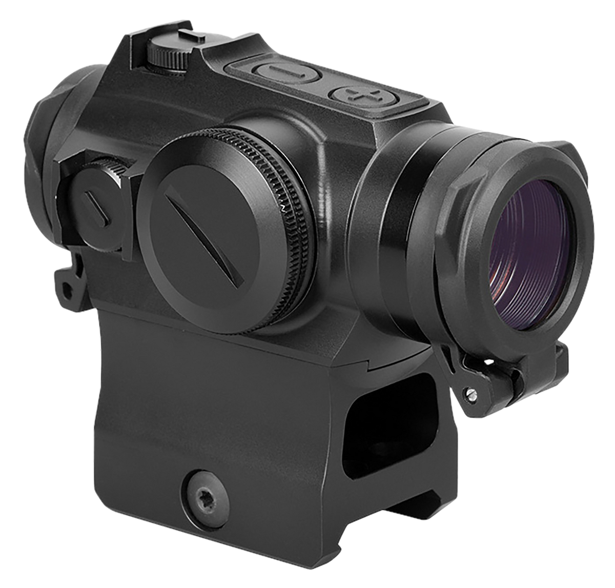Holosun HS515GM 1x 20mm 2 MOA Red Dot/65 MOA Circle Multi-Reticle Reflex Sight - Black Anodized — view 2