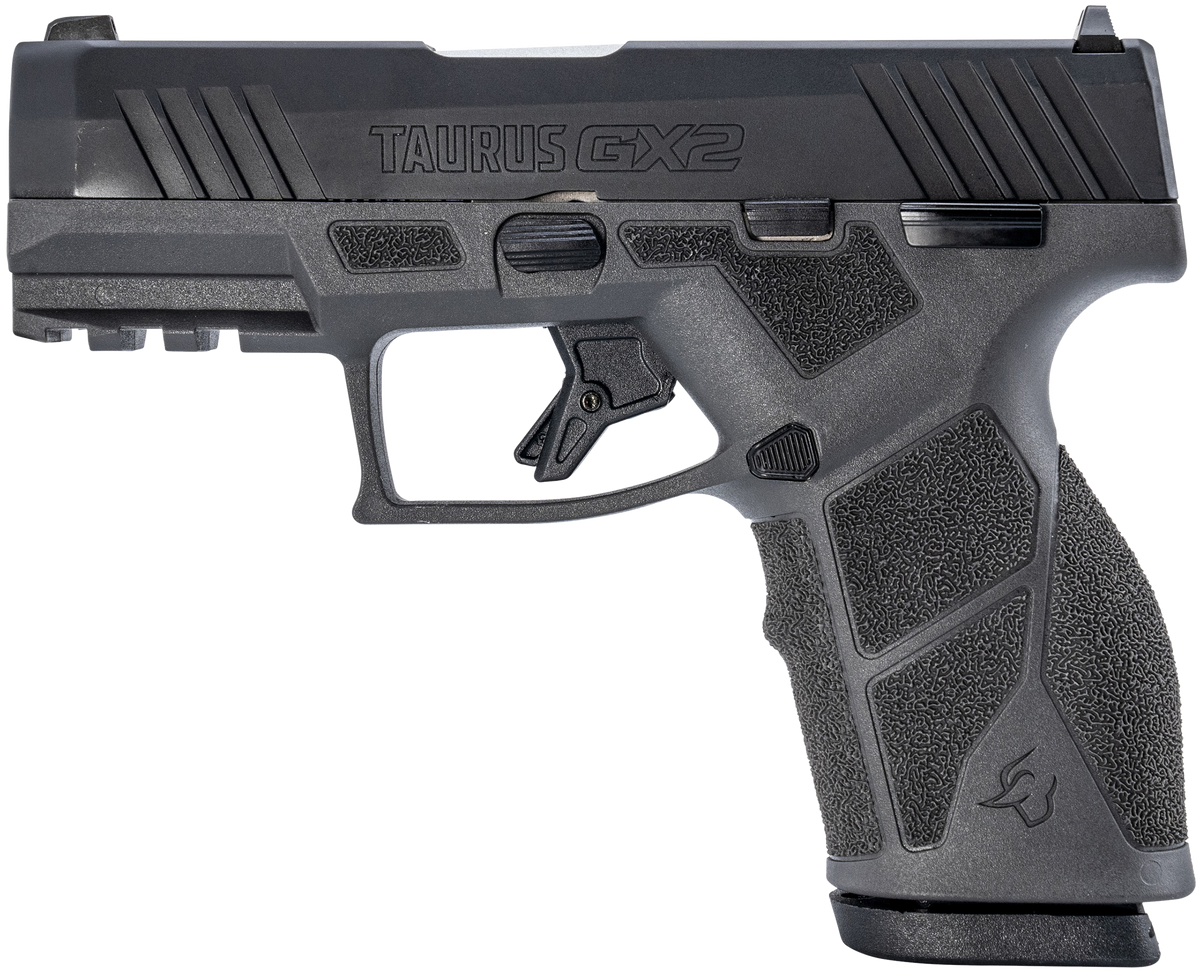 Taurus GX2 9mm Luger 3.37" 10+1 Striker-Fired Semi-Auto Pistol - Gray/Black — view 2