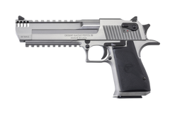 Magnum Research Desert Eagle Mark XIX 44 Rem Mag 6" 8+1 Semi-Auto Pistol w/ Muzzle Brake - Stainless Steel — view 2