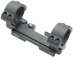 LaRue Tactical LT11130 In Line QD Scope Mount 30mm Medium Rings - Black Aluminum — view 2