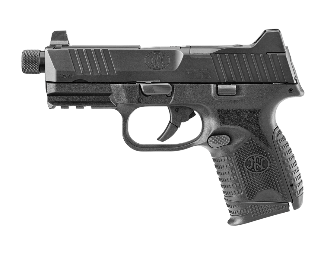 FN 509CT 9mm Luger 4.32" 10+1 Semi-Auto Pistol - Black — view 2