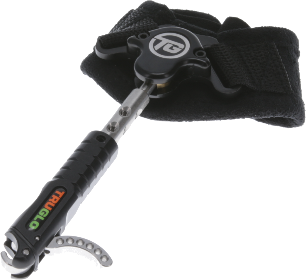 TruGlo Detonator Single Jaw Archery Release - Black — view 2