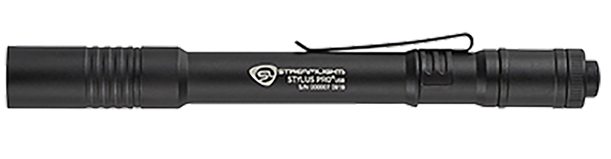 Streamlight 66133 Stylus Pro USB PenLight Black Anodized 90/350 Lumens White LED — view 2