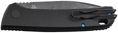 Boker Plus FRND 3.35" Plain D2 Steel Black Grivory Handle Automatic Knife — view 2