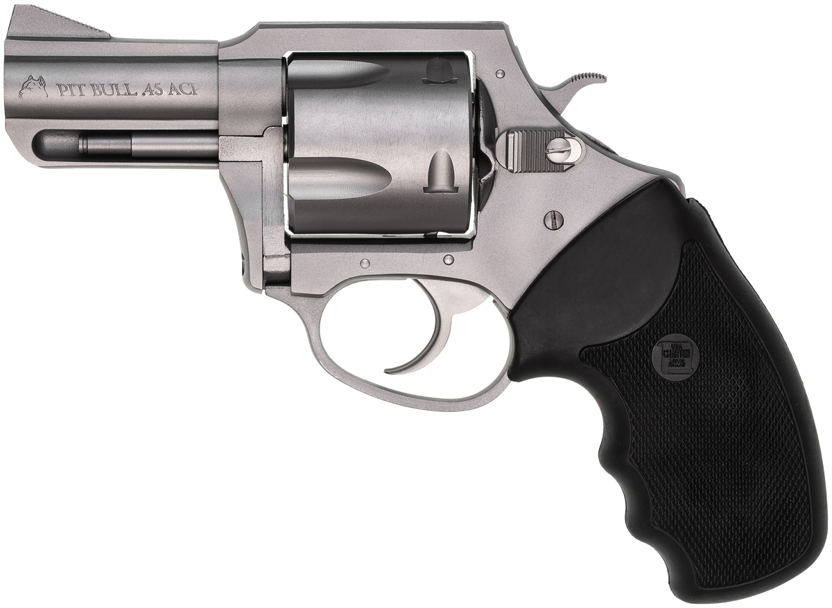 Charter Arms Pitbull 45 ACP 2.5" 5-Rd DA/SA Revolver - Matte Stainless — view 2