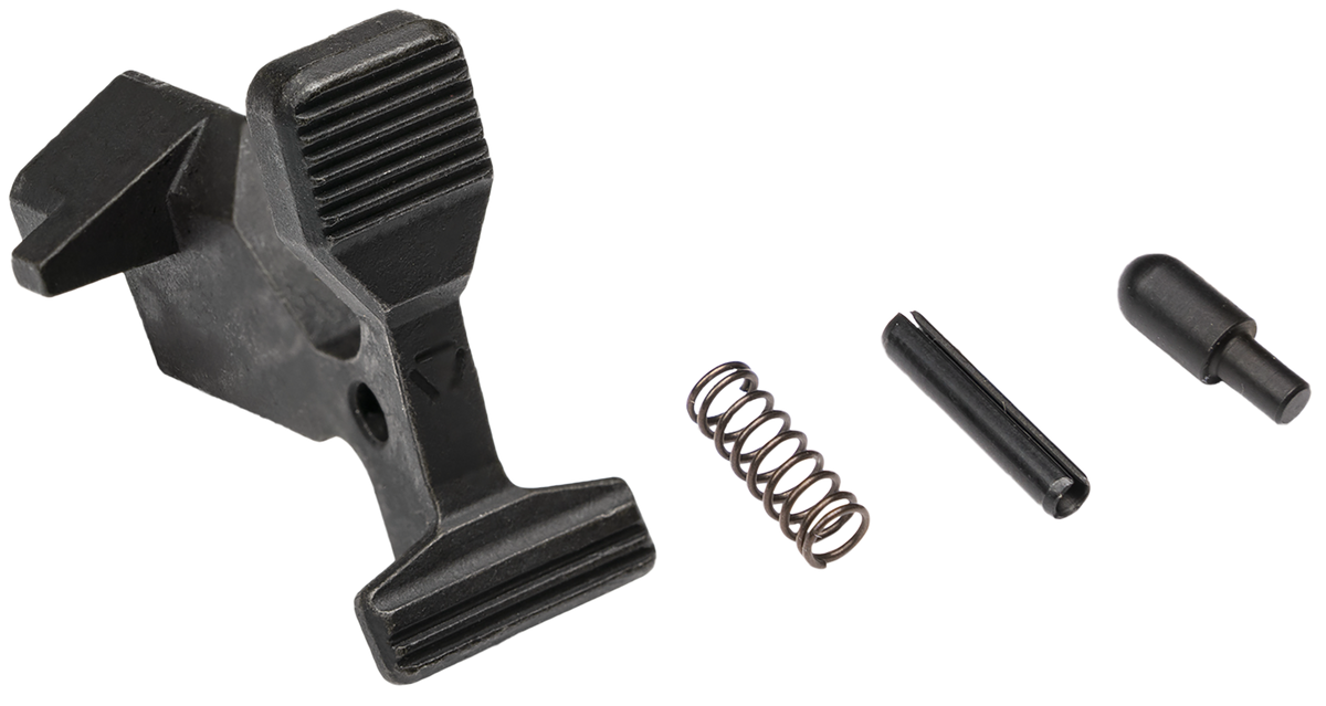 Strike Industries AR-10 Enhanced Bolt Catch 8620 Steel Matte Black — view 2