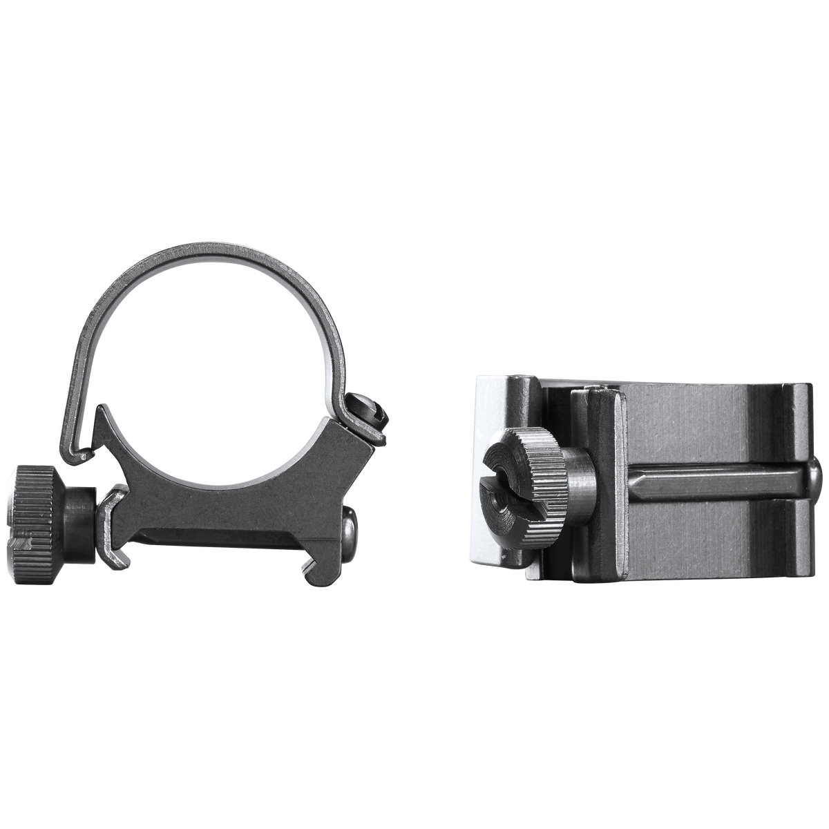 Weaver Mounts 49041 Detachable Top Mount Rings 1" Medium Matte Black Aluminum - Quick Detach — view 2