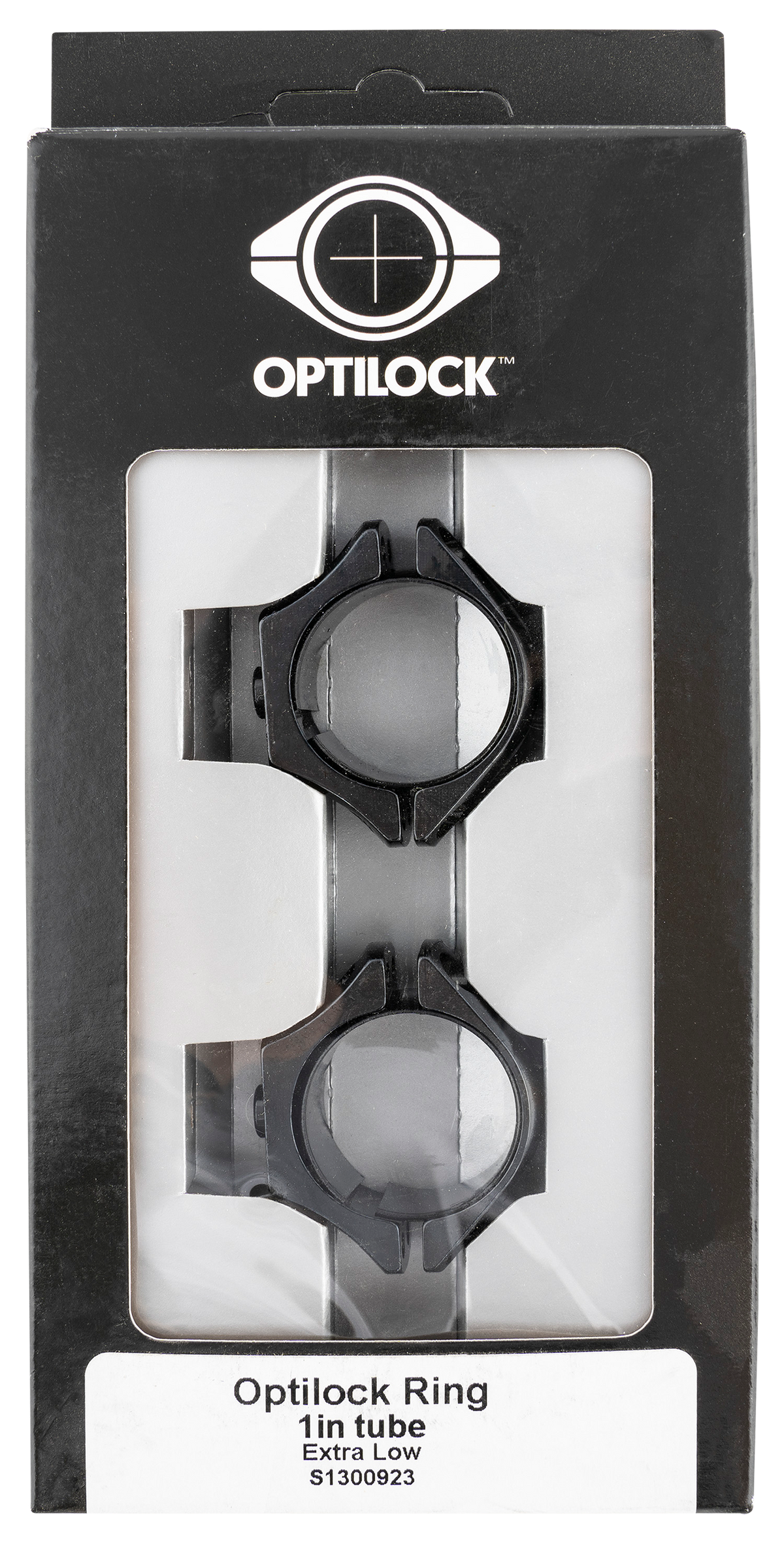 Tikka T3 Opti-Lock 1" Extra Low Scope Rings Blued Steel - 2-Piece — view 2