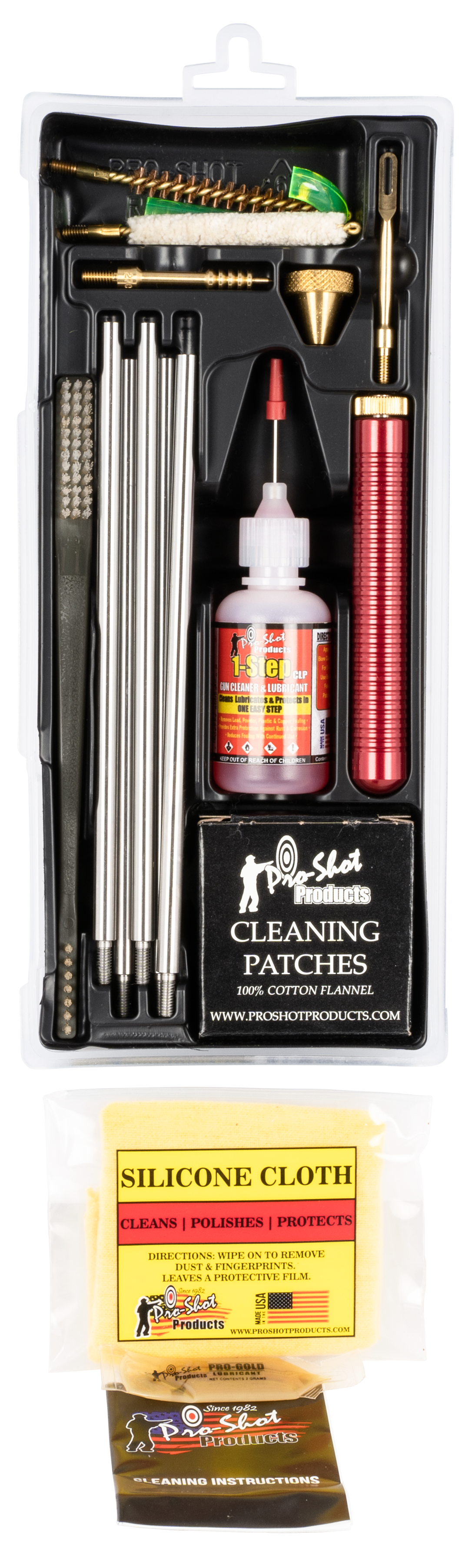 Pro-Shot R2707KIT Classic Box Kit .270/7mm Multi-Caliber Rifle Cleaning Kit — view 2