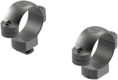 Leupold 49901 Standard 1\" Medium Matte Black 2-Piece Scope Ring Set — view 2