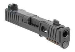 Zaffiri Precision IBS Complete Slide Glock 43 9mm RMR Cut Cerakote Black - Chunk Ported Barrel — view 2