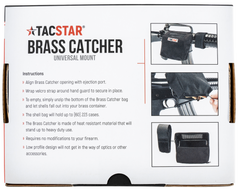 Lyman Universal Brass Catcher Black Canvas Velcro Mount — view 2