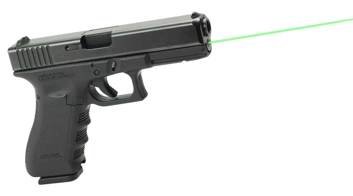 LaserMax LMS1141G Green Guide Rod Laser for Glock 17/22/31/37 Gen 1-3 - Black — view 2