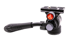 Painted Arrow FH1 Micro Fluid Tripod Head Black - 9.6 oz with Arca-Swiss Plate — view 2