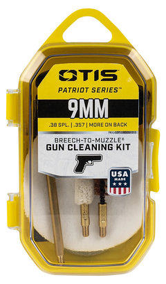 Otis Patriot Cleaning Kit 9mm Pistol 15-Piece Yellow Box — view 2