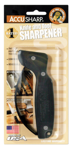 Accusharp 008C Hand Held Hard Diamond Sharpener OD Green Handle — view 2