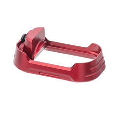 Tyrant CNC Magwell for Glock 19 Gen 3-4 Red Aluminum — view 2