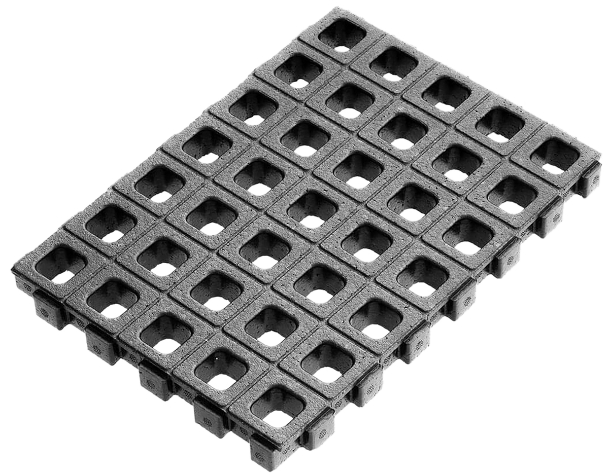 Magpul DAKA Universal Grid Organizer Long Rifle Black Polypropylene — view 2
