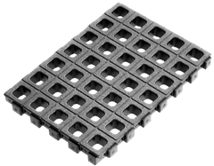 Magpul DAKA Universal Grid Organizer Long Rifle Black Polypropylene — view 2