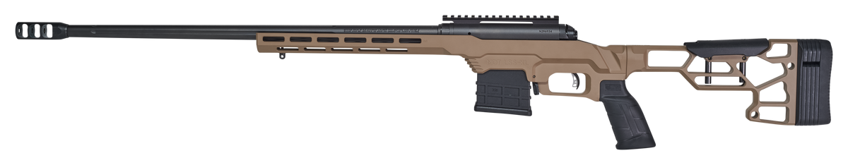 Savage 110 Precision 308 Win 20" 10+1 Bolt Action Rifle - FDE MDT LSS XL Chassis - Right Hand — view 2