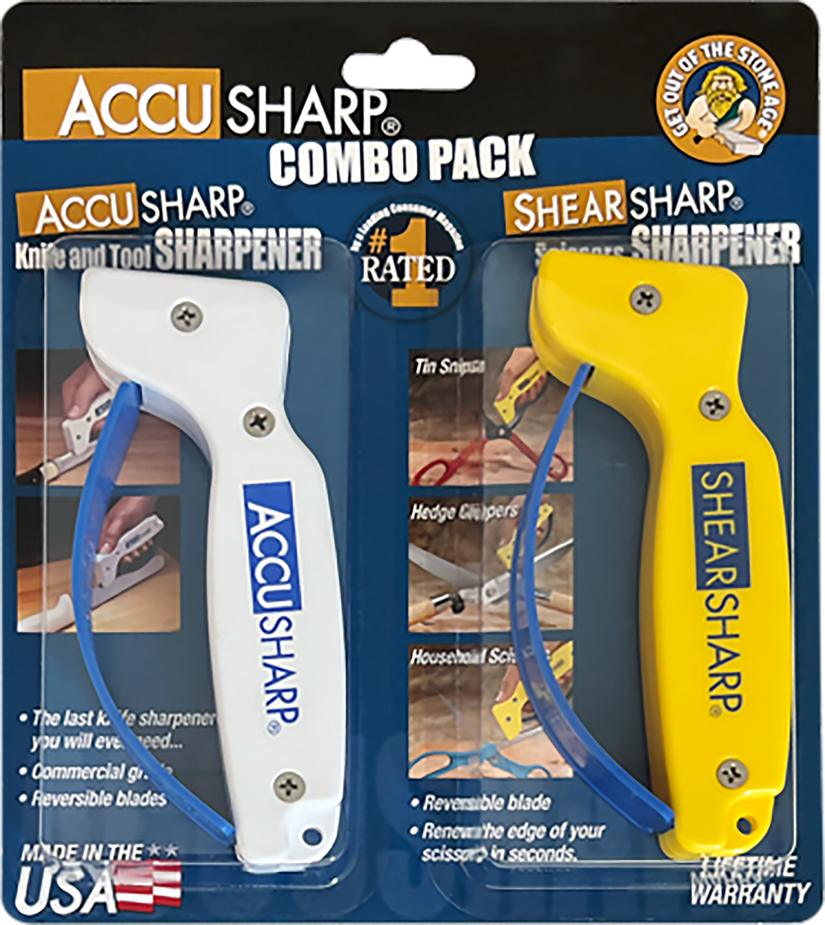 Accusharp 012C ShearSharp Combo Diamond Tungsten Carbide Sharpener — view 2