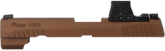 Sig Sauer P320 ROMEO-X 9mm Luger Coyote Brown Serrated Slide — view 2