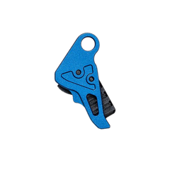Tyrant CNC I.T.T.S Trigger Shoe Springfield Hellcat Pro - Blue/Black Aluminum — view 2
