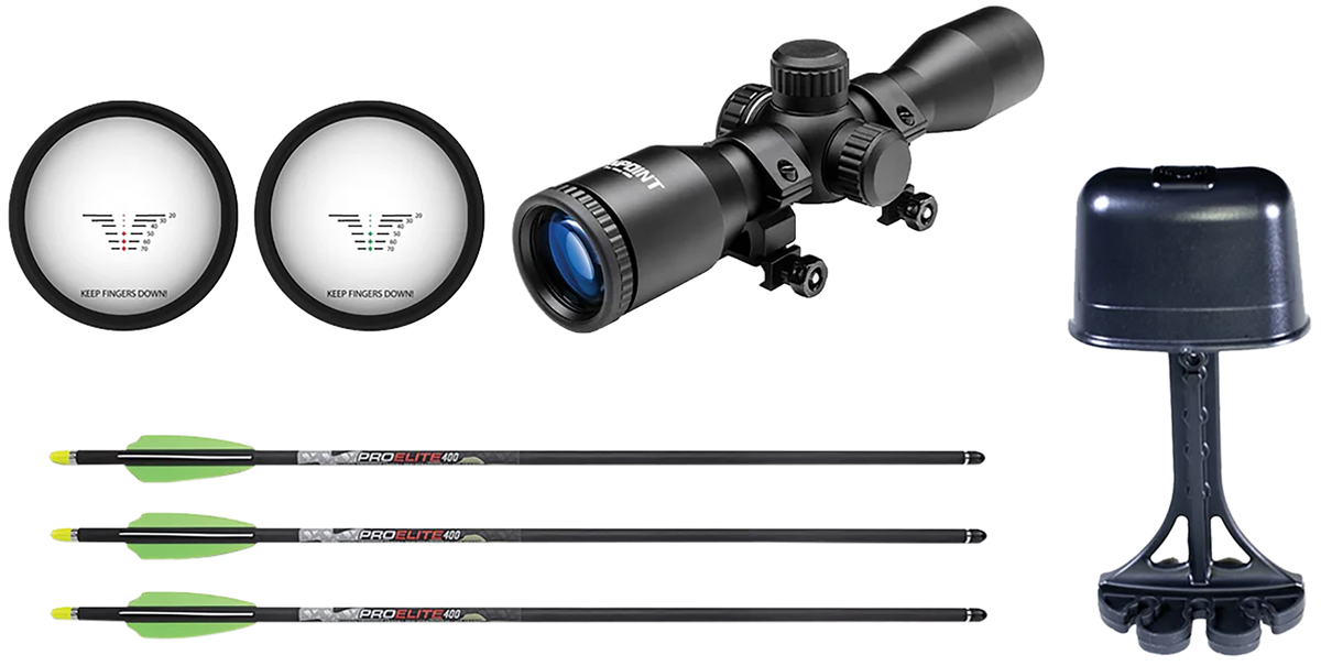 TenPoint Venom X ACUslide Crossbow w/ Pro-View 400 Scope 390 FPS 215 Draw Moss Green — view 2