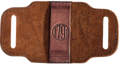 1791 Gunleather Ammo Belt Slide 12 Gauge Brown Leather — view 2