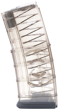 ETS Group AR1530CG2 Gen 2 5.56x45mm NATO 30rd Clear Polymer AR-15 Rifle Magazine w/ Coupler — view 2