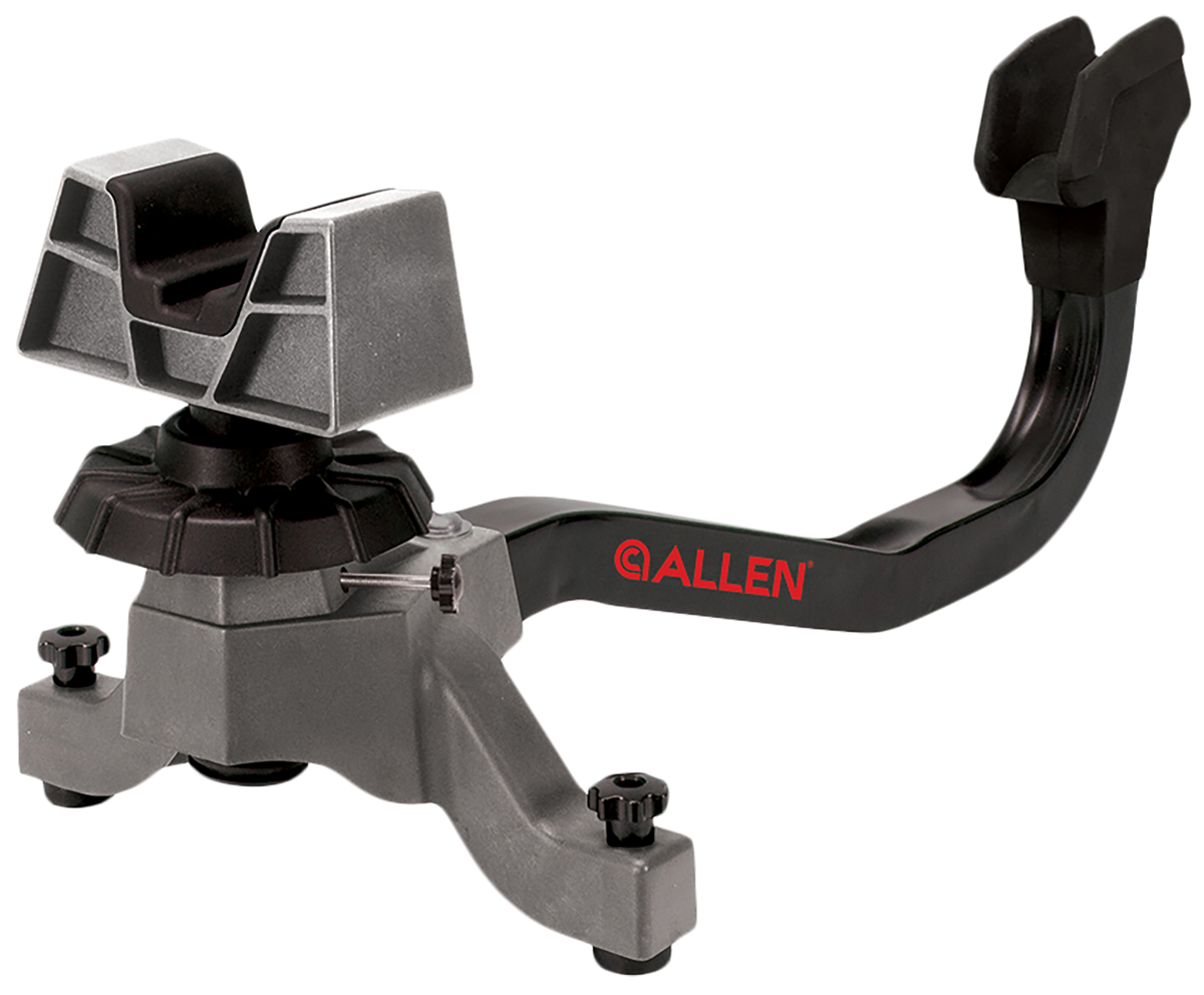 Allen Accutrak 2 Shooting Rest Black Polypropylene w/Solid Metal Spine & Rubber Rear Support — view 2