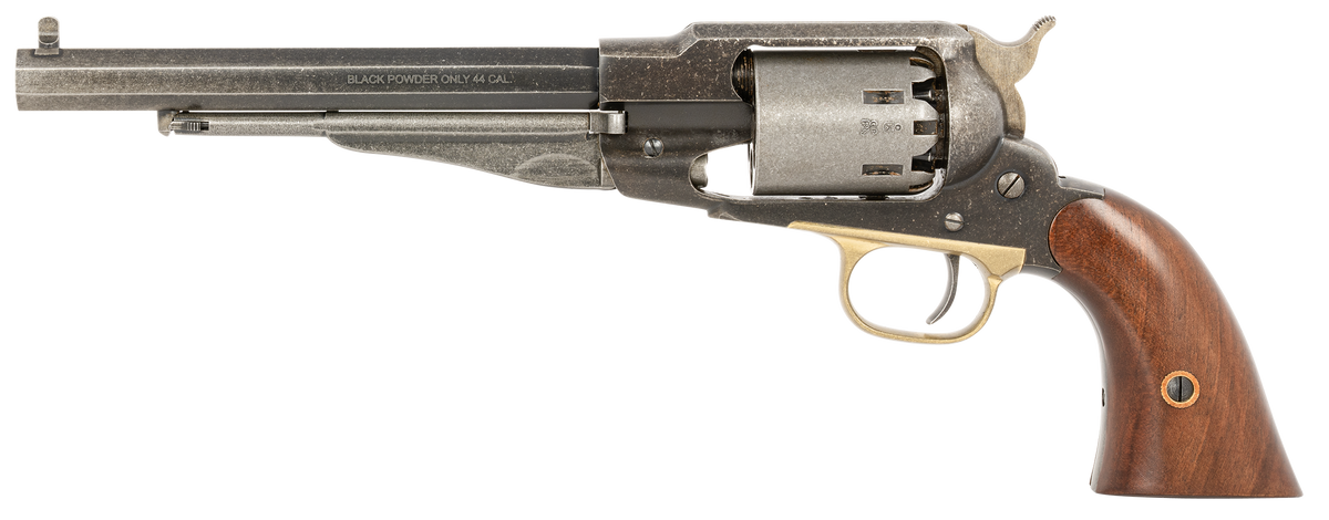Pietta 1858 Old West 44 Cal 8" 6-Rd Revolver - Old Silver — view 2