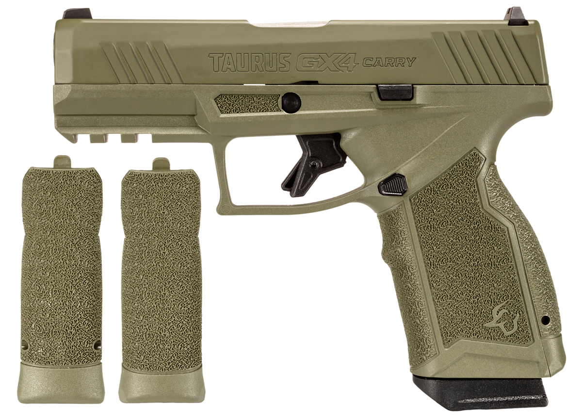 Taurus GX4 Carry 9mm Luger 3.7" 15+1 Semi-Auto Pistol - Sniper Green — view 2